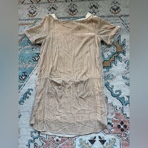 Anthropologie Velvet Floreat Dress XS Blush Pink